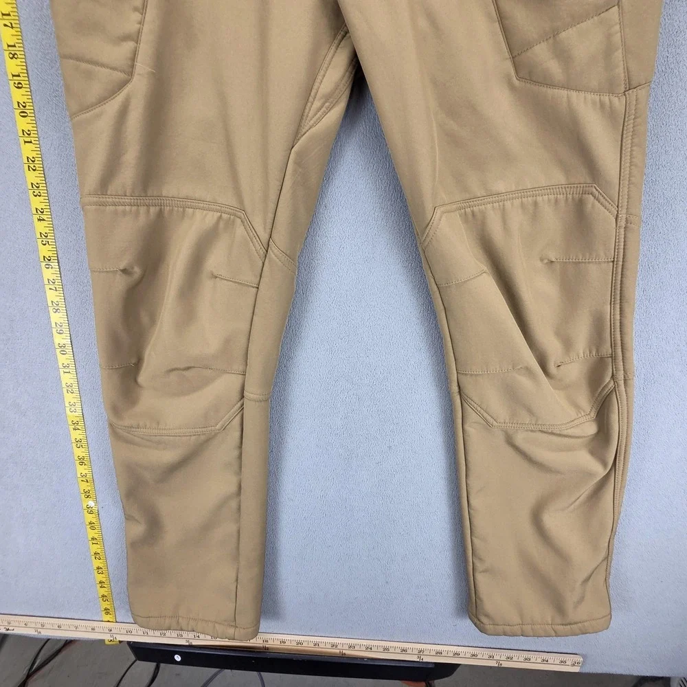 Cargo Pants Mens Large Beige Tiijoy‎ Stretch Casual Pants Slim Fit Hiking Thick